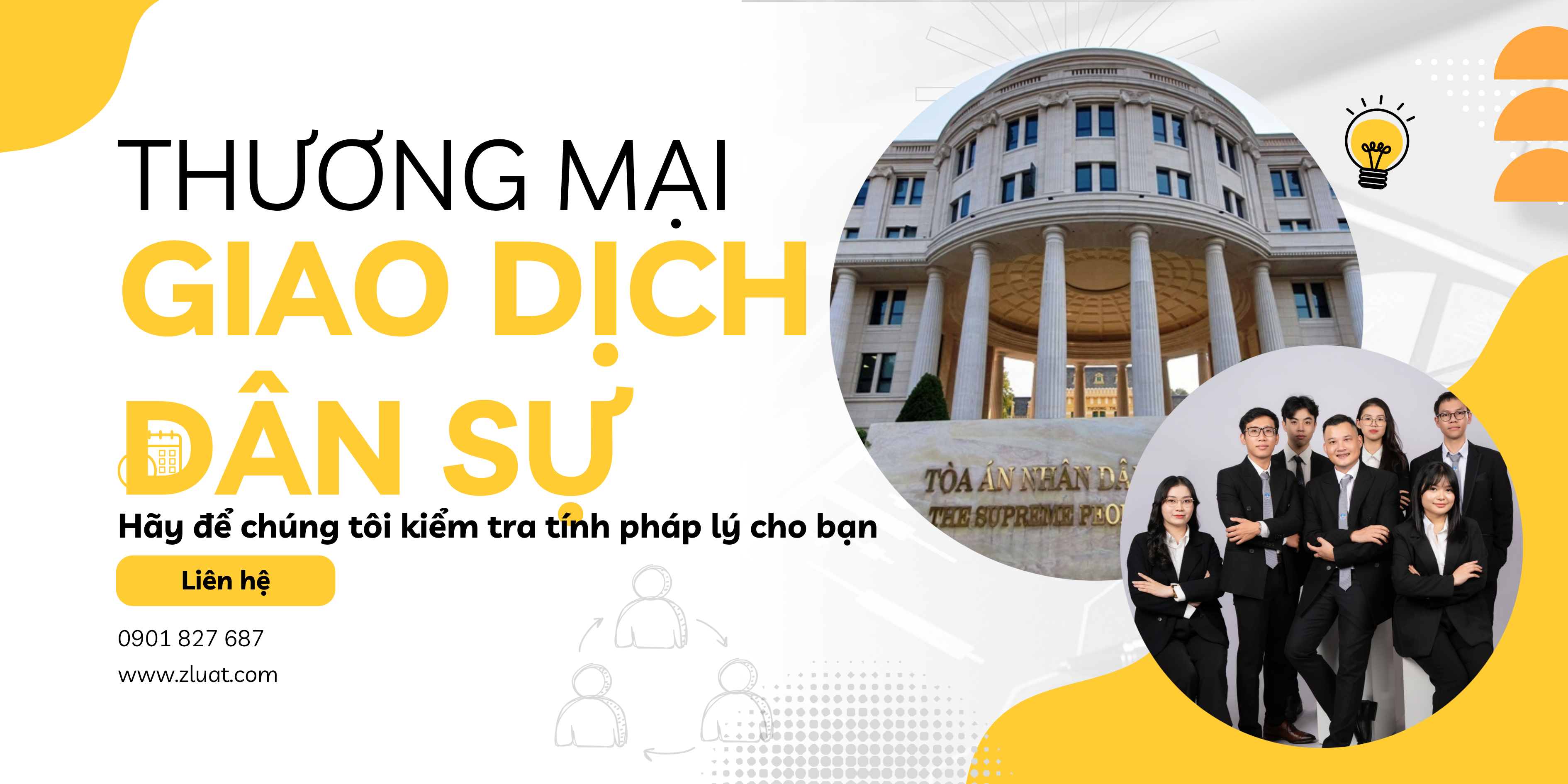 Gói dịch vụ tư vấn soạn thảo văn bản và giải quyết bất đồng trong các giao dịch dân sự, hợp đồng kinh doanh thương mại tại khu vực xã Vĩnh Lộc, Thành phố Hồ Chí Minh. - Ảnh 1